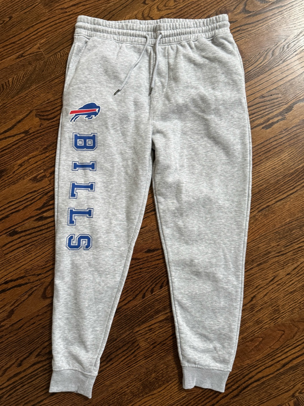 Men’s NFL Buffalo Bills gray jogger sweatpants size medium